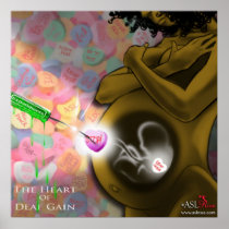 The Heart of Deaf Gain Posters