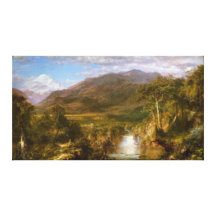 The Heart of the Andes by Frederic Edwin Church Gallery Wrapped Canvas