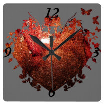 The Heart Of Time Wall Clock wall clocks
