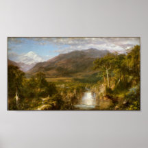 The Heart the Andes Poster
