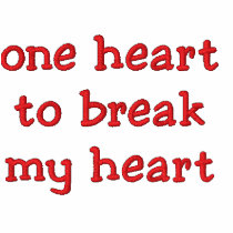 the heartbreak hoodie embroidered shirts