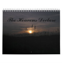 The Heavens Declare Wall Calendar