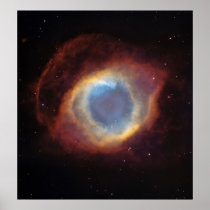 The Helix Nebula: a Gaseous Envelope Expelled By a Posters