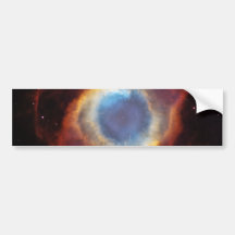 The Helix Nebula NGC 7293 Caldwell 63 Bumper Sticker