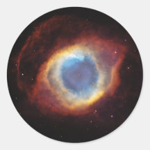 The Helix Nebula NGC 7293 Caldwell 63 Stickers