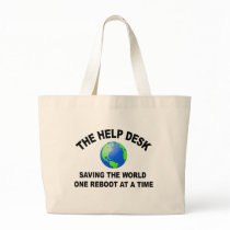 The Help Desk - Saving The World Tote Bag