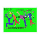 THE HELP! POSTCARD
