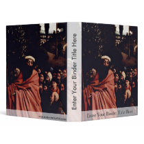 The Hermit By Hubert Van Eyck (Best Quality) 3 Ring Binders