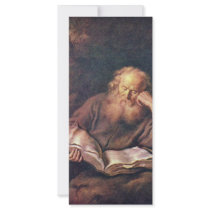 The Hermit By Koninck Salomon (Best Quality) Customized Rack Card