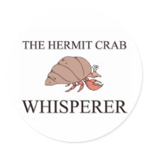The Hermit Crab Whisperer stickers