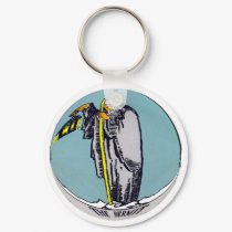 The Hermit Tarot Card keychains