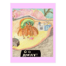 The Hermit Wants No Company Post Cards