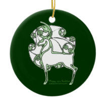 The Herne Celtic Deer ornament ornaments