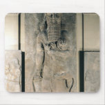 The hero Gilgamesh holding a lion Mousepads