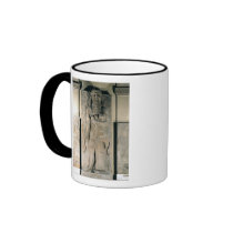 The hero Gilgamesh holding a lion Mugs