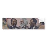 "The Heroes Of The Colored Race" Bumper Sticker