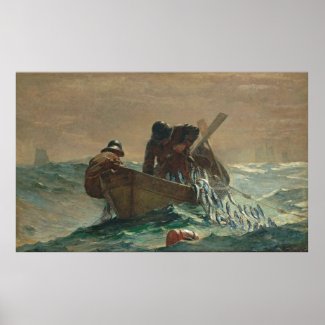 The Herring Net, by Winslow Homer print