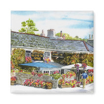 'The Hewas Inn' Magnet by picklelillysdad 'The Hewas Inn' Magnet