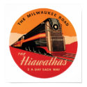 The Hiawathas Milwaukee Road posters by vintagegiftmall The Hiawathas Milwaukee Road posters