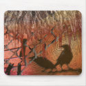 the hidden moon (detail) Mousepad