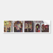 The High Altar Of The Abbey Church Of Saint-Bertin Bumper Stickers