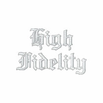 The High Fidelity embroidered shirts