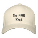 The HIGH Road embroidered hats by m1m2creative The HIGH Road embroidered hats