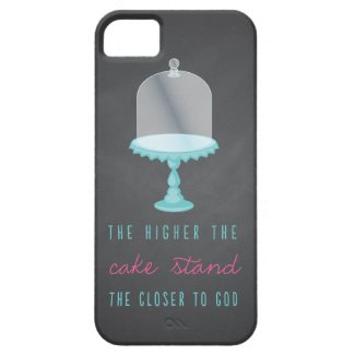 The Higher the Cake Stand the Closer to God iPhone 5 Covers