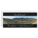 The Highlands_Pacific Palisades Panorama bookmark Custom Rack Cards