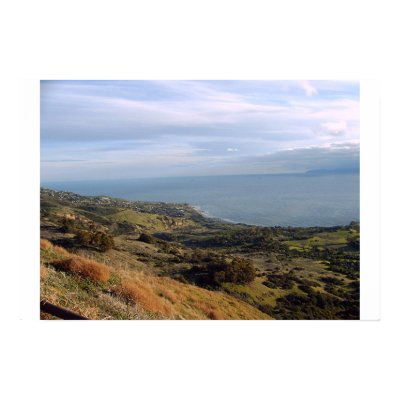The Hills and Coast of Palos Verdes Posters by Raziel2084