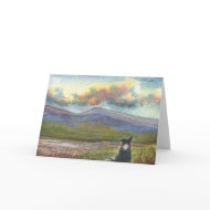 The Hills are Calling card