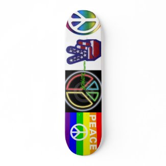 The Hippie Board - Customized skateboard