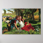 The Hireling German Shepherd: The Shepherd Hired Print
