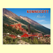 The Historic Kennecott Copper Mines, AK postcards