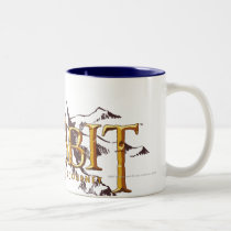 The Hobbit Logo Over Mountains Coffee Mugs