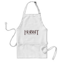 The Hobbit Logo Solid Apron