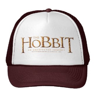The Hobbit Logo Textured Mesh Hats