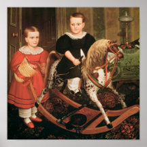 The Hobby Horse, c.1840 Poster