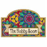"The Hobby Room" - Decorative Sign photo sculptures