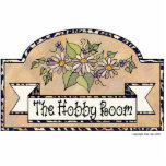 "The Hobby Room" - Decorative Sign photo sculptures