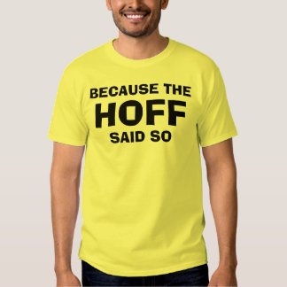 the hoff t shirt