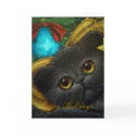 The Holiday Fairy Cat Card by BY_CYRA The Holiday Fairy Cat Card