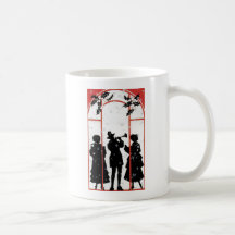 The holiday musicians coffee mugs