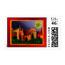 The Holy City Postage Stamps