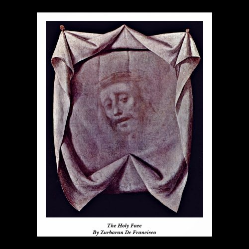 The Holy Face By Zurbaran De Francisco Posters