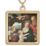 The Holy Family, 1522 (oil on panel) Pendants