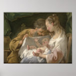 The Holy Family, 18th century Posters