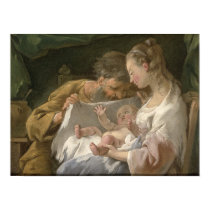 The Holy Family, 18th century posters