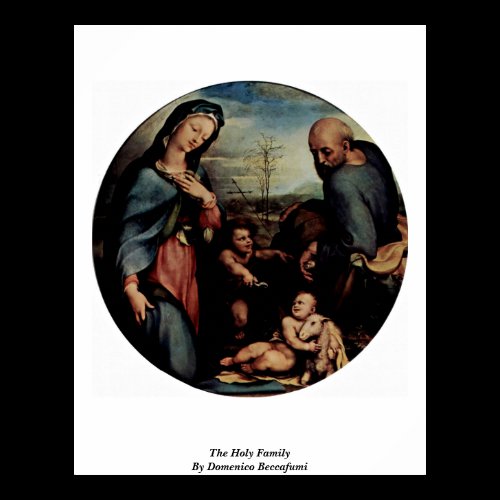 The Holy Family By Domenico Beccafumi Posters