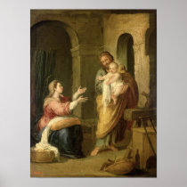 The Holy Family, c.1660-70 Posters